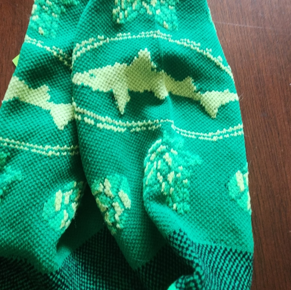 Sock Guy Green Hop Dogfish Beer Socks Large - Picture 2 of 3